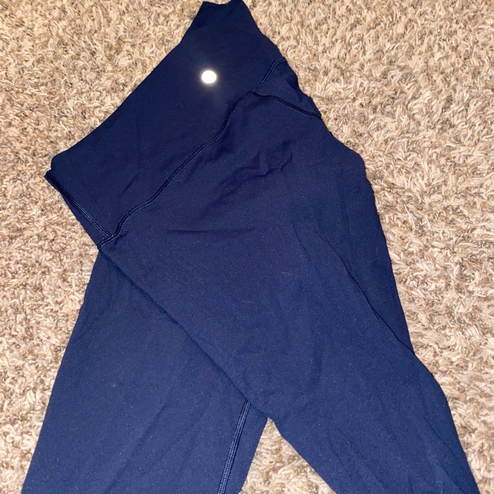 Lululemon size 10 Navy Leggings